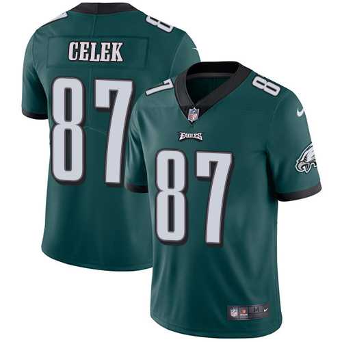 Nike Philadelphia Eagles #87 Brent Celek Midnight Green Team Color NFL Vapor Untouchable Limited Jersey,We sell and wholesale Nike Philadelphia Eagles #87 Brent Celek Midnight Green Team Color NFL Vapor Untouchable Limited Jersey on line form chian!